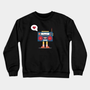 Happy boombox Crewneck Sweatshirt